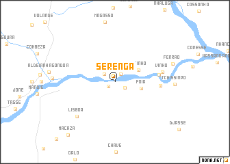 map of Serenga