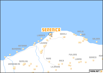 map of Serenica