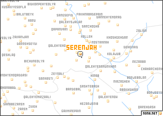 map of Serenjah