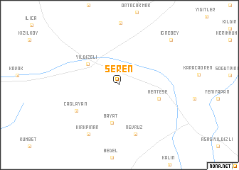 map of Seren