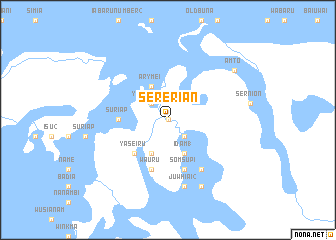 map of Sererian