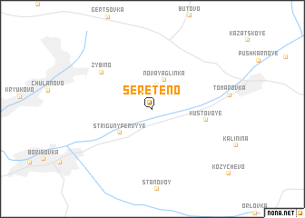 map of Sereteno