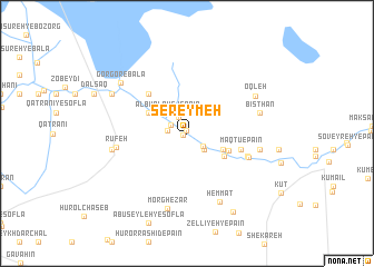map of Sereymeh