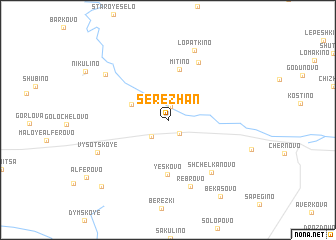 map of Serezhan\