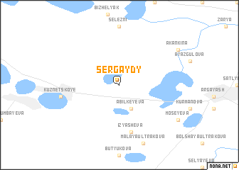 map of Sergaydy