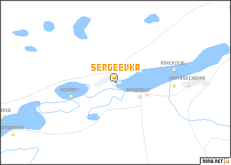 map of Sergeevka