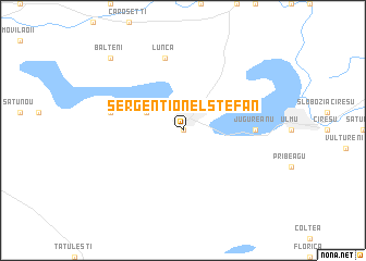 map of Sergent Ionel Ştefan