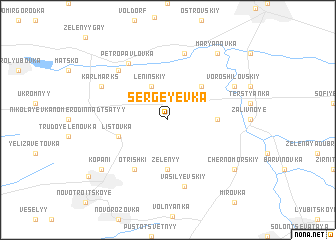 map of Sergeyevka