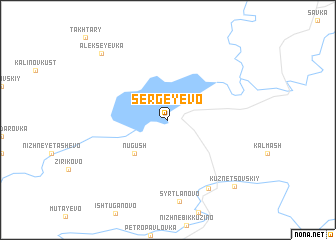 map of Sergeyevo