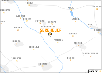 map of Sergheuca