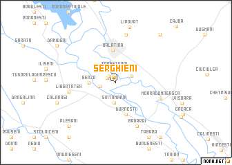 map of Serghieni