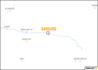 map of Ser\