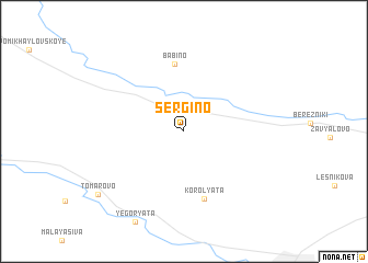 map of Ser\