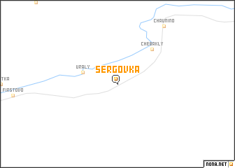map of Ser\