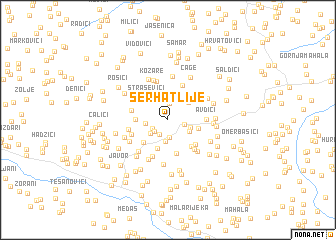 map of Serhatlije