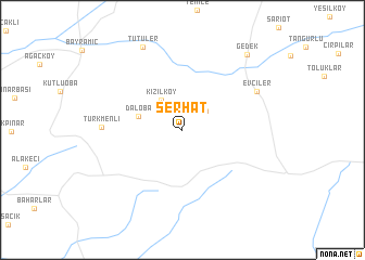 map of Serhat