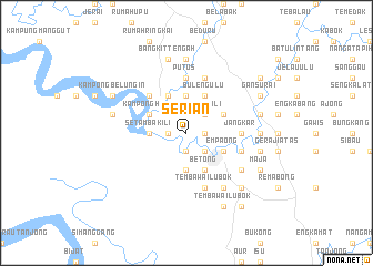 map of Serian