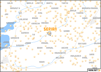 map of Seriān