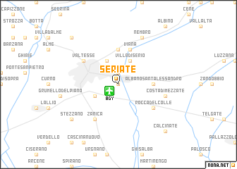 map of Seriate