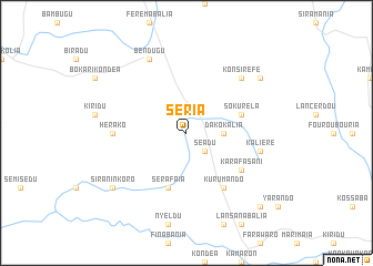 map of Seria