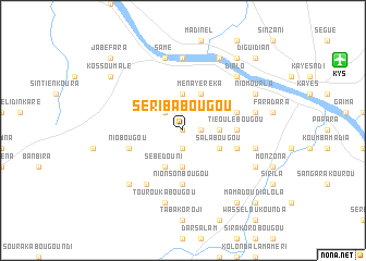 map of Seribabougou