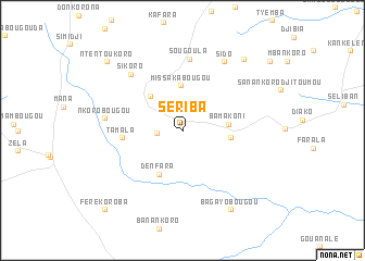 map of Sériba