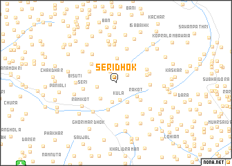 map of Seri Dhok