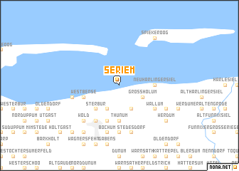 map of Seriem