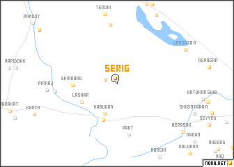 map of Serīg