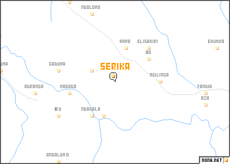 map of Serika