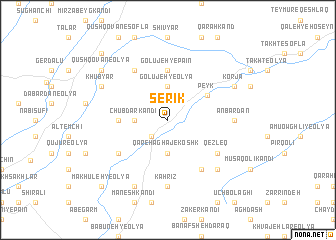 map of Serīk
