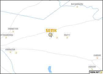 map of Serik