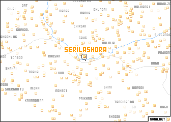 map of Seri Lashora