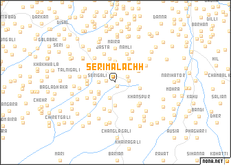 map of Seri Malāchh