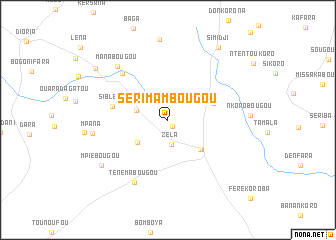 map of Sérimambougou