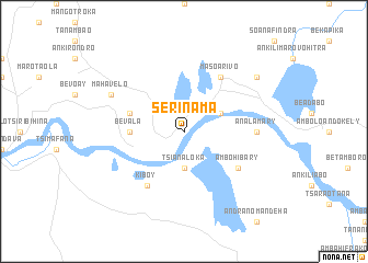 map of Serinama