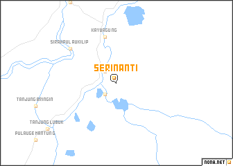 map of Serinanti