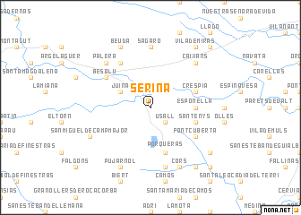 map of Seriñá