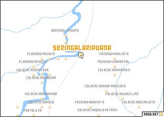 map of Seringal Aripuanã