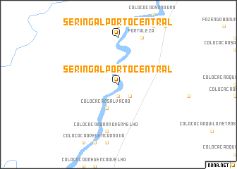 map of Seringal Porto Central