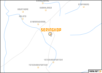map of Seringkop