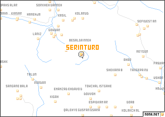 map of Serīn Tūro