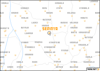 map of Serinya