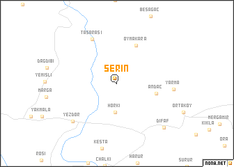 map of Serin