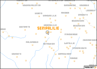 map of Seripalilié