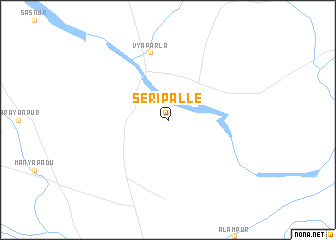 map of Seripalle