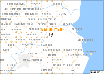 map of Serī Qayeh