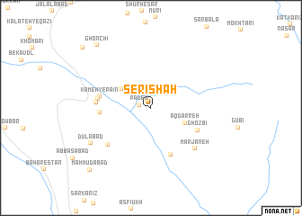 map of Serīshāh