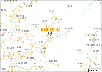 map of Seri Tarli