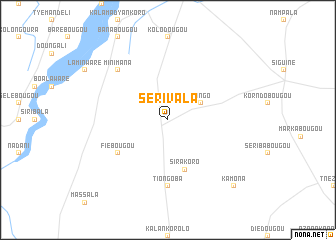 map of Sérivala